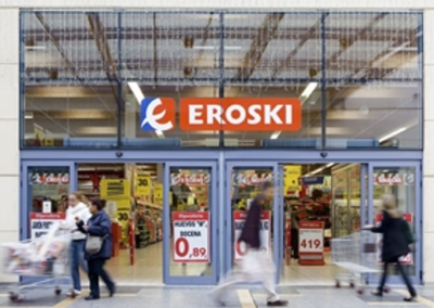 Puerta de Supermercado Eroski